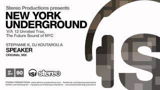 Stephane K, DJ Koutarou.A - Speaker (Original Mix)