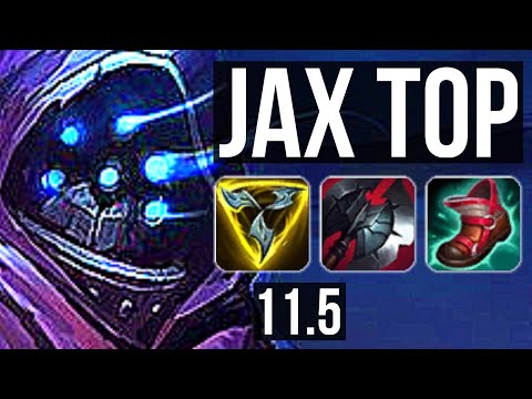 JAX vs WUKONG (TOP) | Rank 1 Jax, 5/1/2 | NA Challenger | v11.5