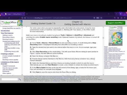 Getting Started with Macros (Basic Examples) in LibreOffice Calc