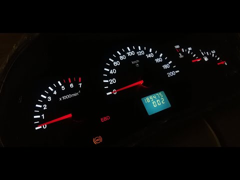 Пересвет приборной панели Приора Счетмаш и блока печки