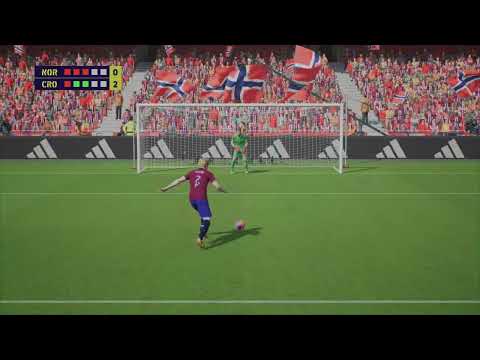 Croatia  vs Norway Penalities