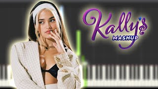 Kally's Mashup - Key Of Life | Instrumental Piano Tutorial / Partitura / Karaoke / MIDI