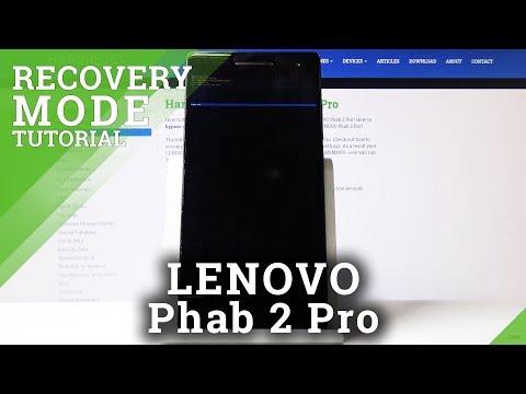 How to Enter Recovery Mode in Lenovo Phab 2 Pro – Manage Recovery Menu