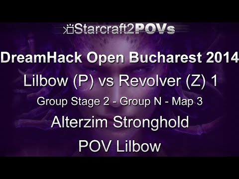SC2 HotS - DH Bucharest 2014 - Lilbow vs Revolver 1 - GS2 Group N - Map 3 - Alterzim - Lilbow