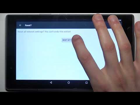 How to Reset Network Settings on LENOVO Tab 4 8