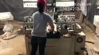 Máy khoan CNC - máy khoan mộng âm CNC 2 đầu