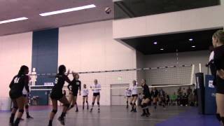 preview picture of video 'Club Solano 16-1 vs City Beach 16-1, set 1'