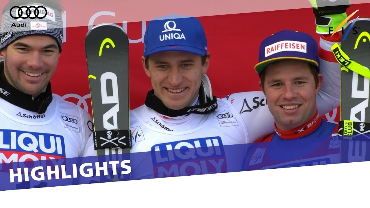 Feuz grabs downhill title as Austrians tie for race win in Are | Highlights