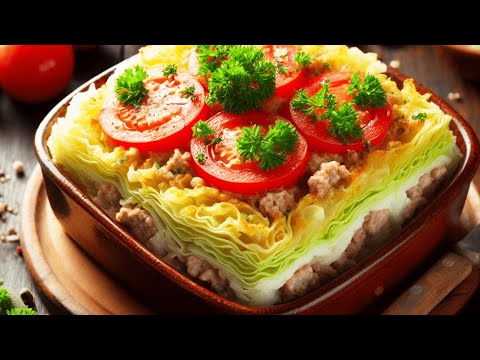 Ground Beef, Cabbage, and Potato Casserole (tasty...