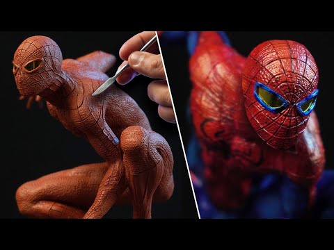 Sculpting SPIDER-MAN | The Amazing Spider-man [ Andrew Garfield ]