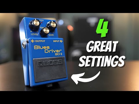 4 Great Sounds with the Boss BD-2 Blues Driver!