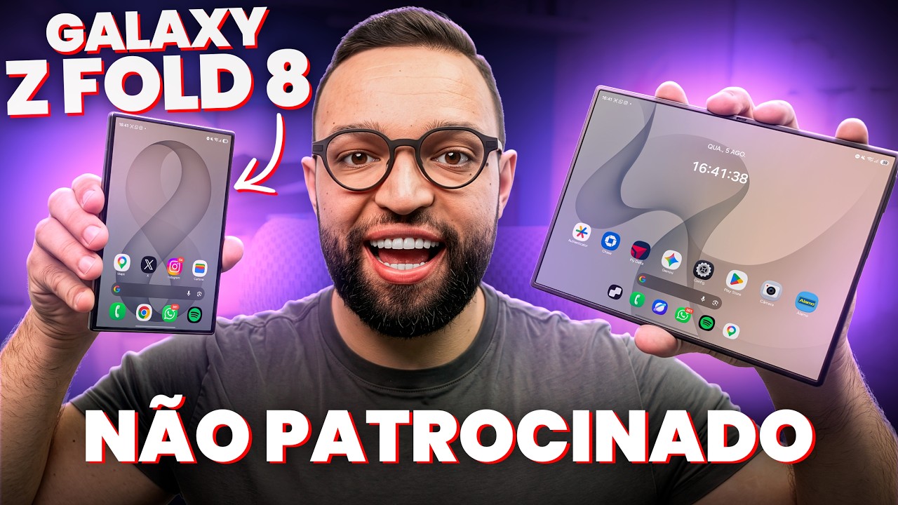 Miniatura da avaliação em vídeo de Smartphone Samsung Galaxy Z Flip8 256GB 12GB RAM 50MP