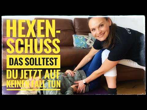 Hexenschuss  | das solltest du jetzt auf keinen Fall tun