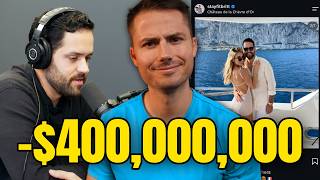 His investors lost $400 MILLION then he went on a luxury vacation