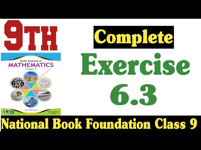 Comprehensive Guide to Solving Class 9 Maths Chapter 6 Exercise 6.3 ...