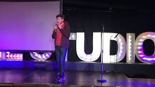 Robert Jones at the studio theatre 