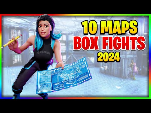 📦 best 10 BOX FIGHT maps in Fortnite (1v1 2v2 4v4 5v5)- BOX FIGHTS Fortnite Code 🥊