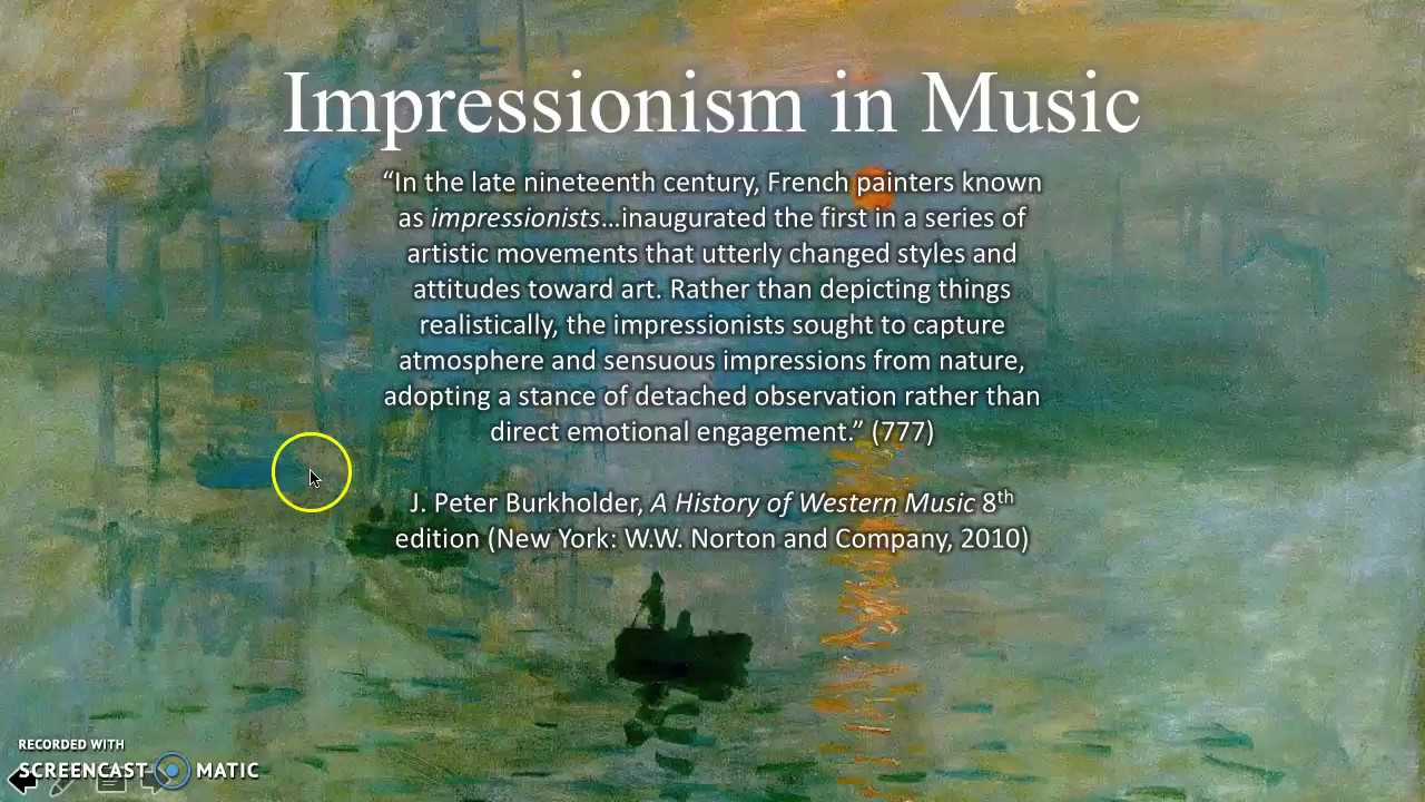 Impressionism PowerPoint
