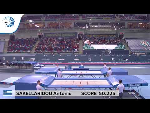 Greece - 2018 Trampoline European bronze medallists, junior women's team