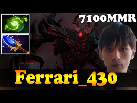 Ferrari_430 7100 MMR Plays Shadow Fiend With Aghanim's Scepter and Refresher Orb  - 2 Games - Dota 2