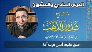 صورة المجلس الحادي والعشرون من شرح شذور الذهب - أنس عزت آغا