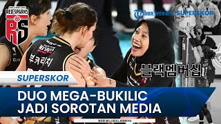 Statistik Red Sparks Paling Edan! MEGAWATI DAN BUKILIC JADI SOROTAN MEDIA di Liga Voli Korea