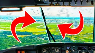 Wieso Pilot/innen bei Regen keine Scheibenwischer benutzen