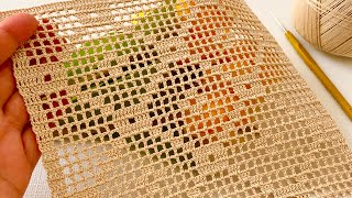 New Crochet Pattern 🌟Perfect for Tablecloth, Blouse and Shawl | Step by Step Tutorial