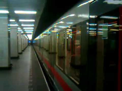 Metro na lince C v úseku I.P.Pavlova - Kačerov