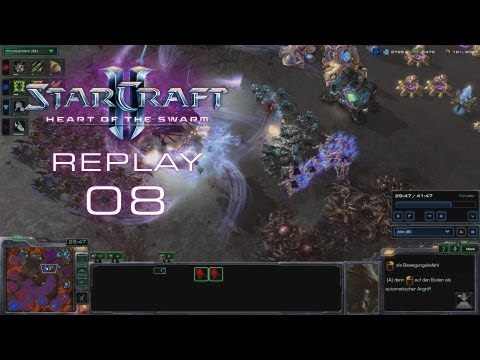 StarCraft 2 HotS - Replay #08 - 2vs2 Zerg - ZZ vs TP - Karte Knochengraben [HD]