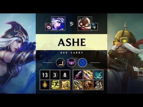 Ashe ADC vs Corki - EUW Master Patch 25.S1.3