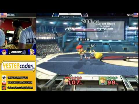 COA 6 Project M - Boiko (Ness) vs FS Narq (Lucas) Losers Round 5