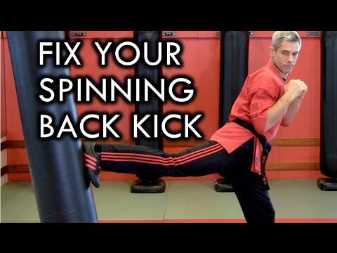 How to Fix Your Spinning Back Kick / Turning Side Kick