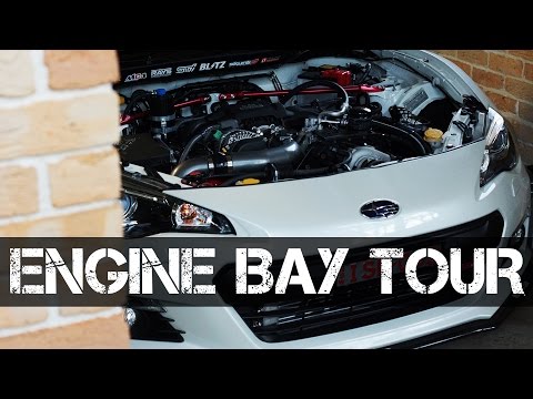 Kraftwerks Supercharger BRZ/86/FRS Engine Bay Tour