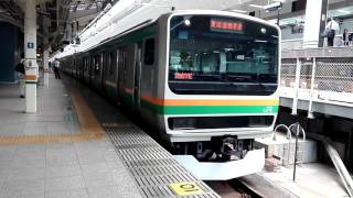 東海道線 E231系1000番台U524編成 普通小田原行き東京発車
