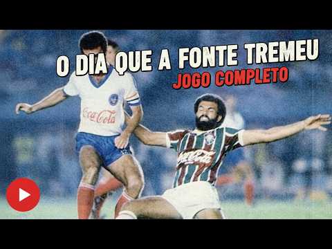 BAHIA 2x1 FLUMINENSE: O Recorde Histórico de 110 Mil na Fonte Nova! (Jogo Completo 1988/89)