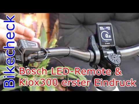 Bosch LED-Remote und KIOX300 erster Eindruck!