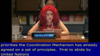 Emilia Reyes's Open Remarks at the HLPF 2017: UN Web TV - http://webtv.un.org