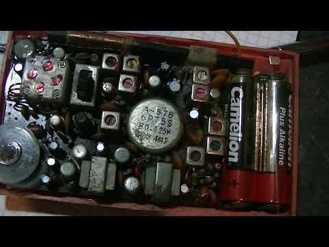 Japan 10 Transistor Radio Reparatur Elkos tauschen - eflose #1211