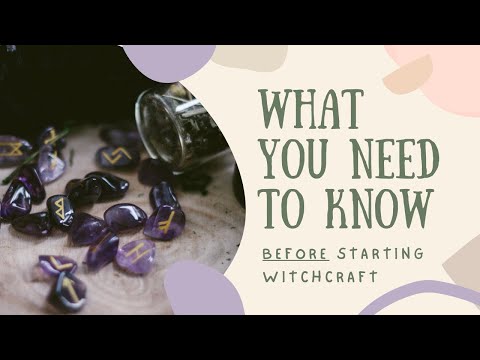 What I Really Wished I Knew Before Starting My Witchcraft Path || Beginner Witch Tips