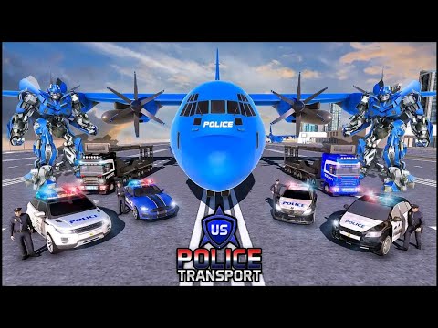 US Police Robot Transportation Simulator Game - Android Gameplay FHD