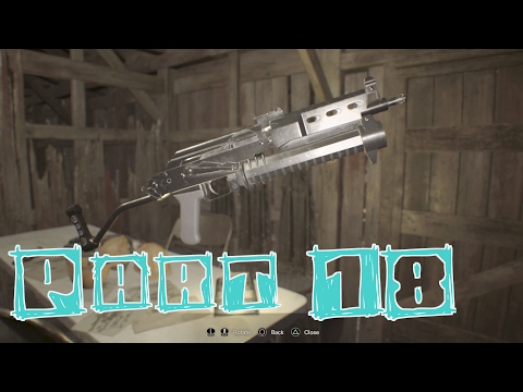 Resident Evil 7: Biohazard Gameplay Walkthrough Part 18- Getting The Sub Machine Gun