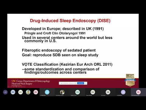 USC Otolaryngology Nursing Education Series - Sleep Apnea Surgery
