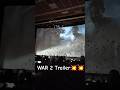 War2 Theatre Reaction At Madanapalle Yrf Ntr Hrithikroshan Shorts Trending Ytshorts