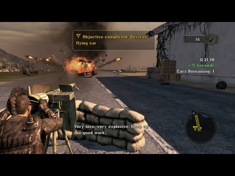 Mercenaries 2: World in Flames - PS3 - Wager - Emplaced Weapons Challenge (Level 3) (Blind)