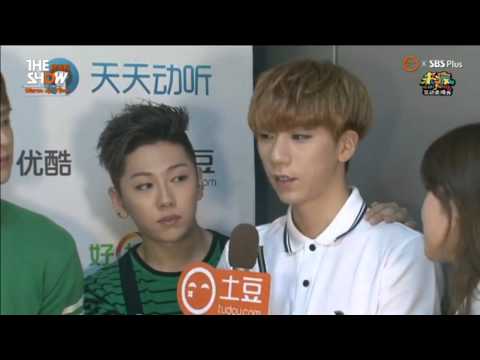 핫샷 HOTSHOT 150707 더 쇼 Warm-Up 인터뷰