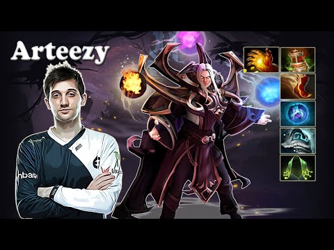 Arteezy - Invoker Midlane | Dota 2 7.30e Gameplay