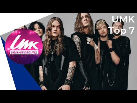 Top 7 🇫🇮 | UMK 2021 | Finnish National selection
