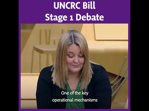 UNCRC Bill Stage 1 Debate