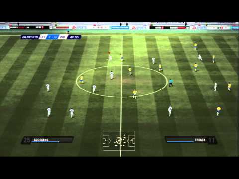 FIFA 11 LEEDS Career Mode Show S1 EP51 v PRESTON NORTH END (manual controls)
